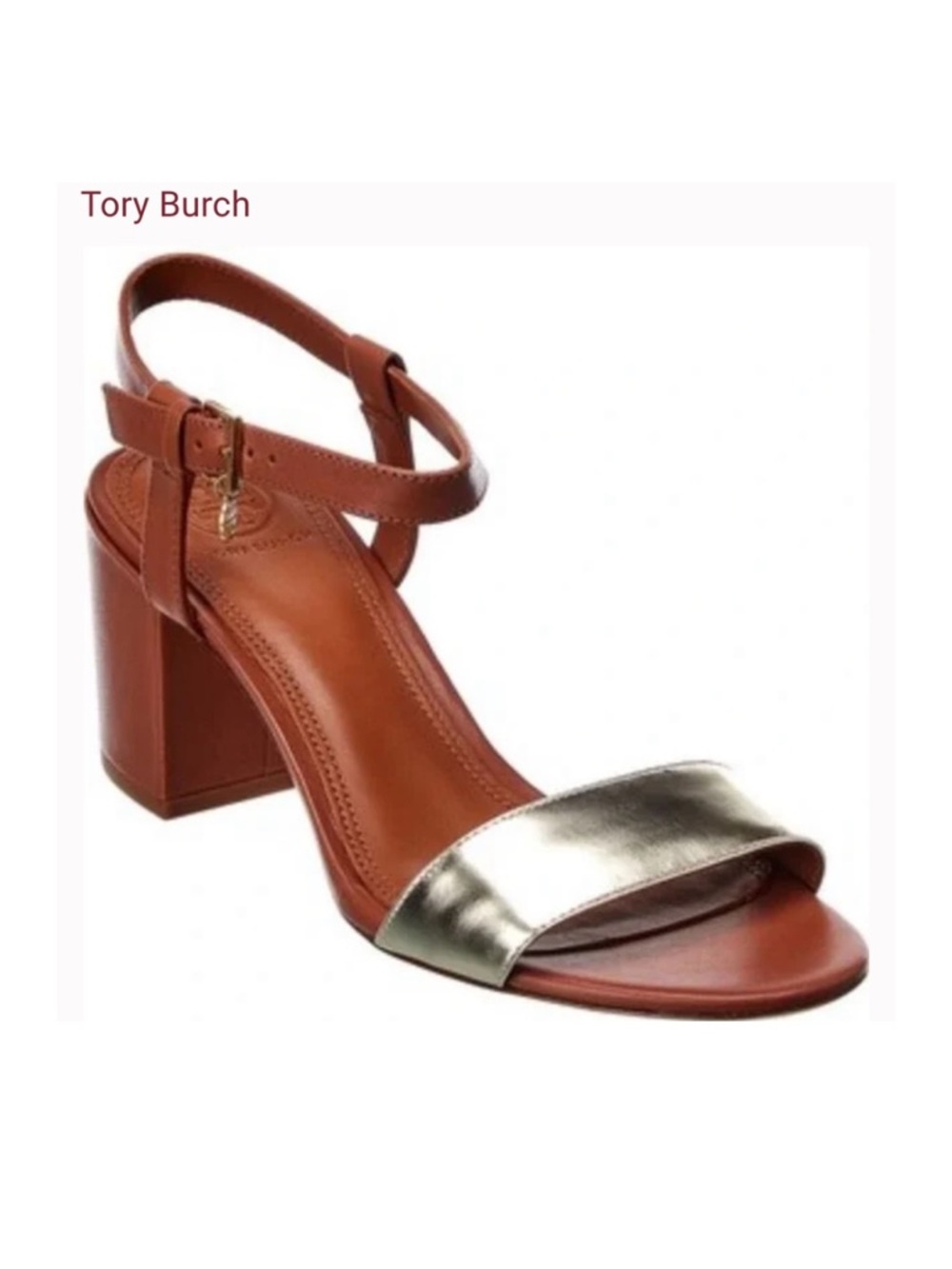 TORY BURCH Block Heel sandals women’s size 6.5